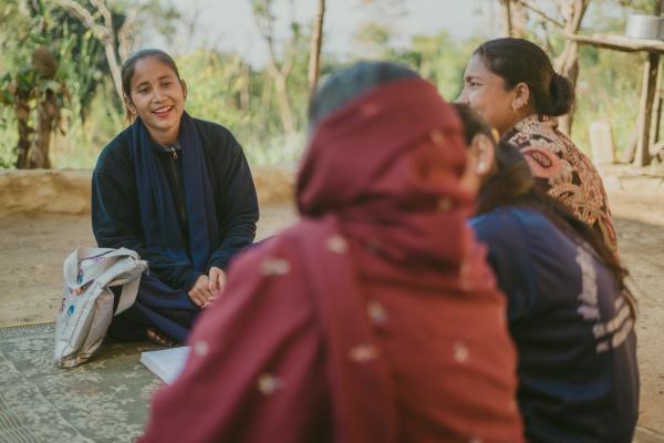 VSO community volunteer Laxmi in Nepal