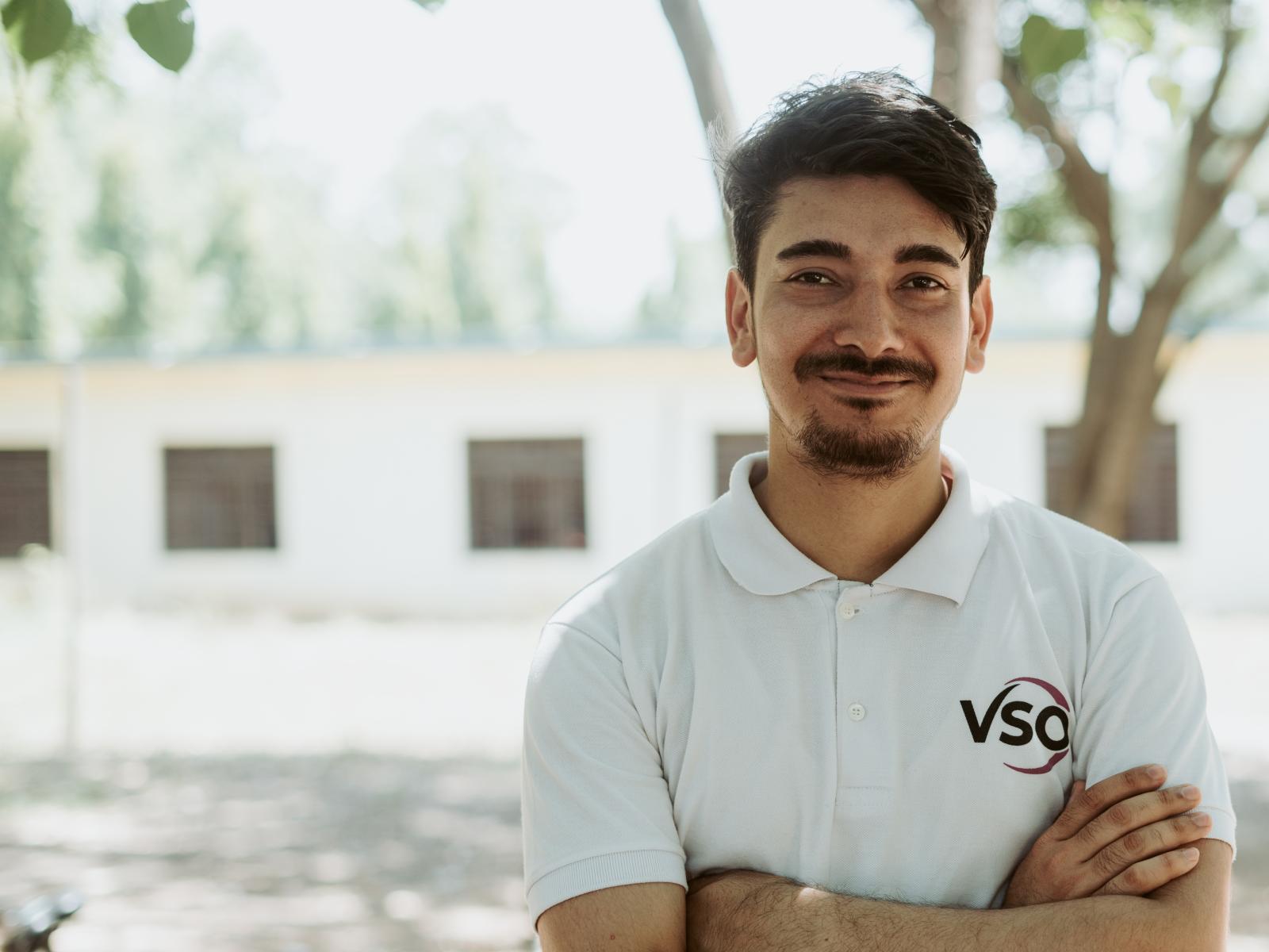 Raj, VSO expert volunteer