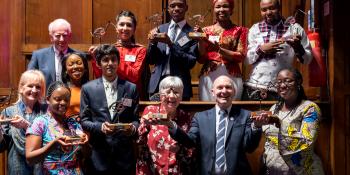 Winners of the Volunteer Impact Awards 2018